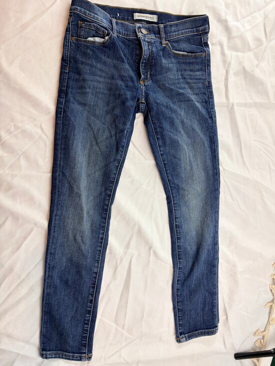 Banana Republic Denim - Banana Republic Premium Denim Skinny Ankle Jeans 25 Petite Dark Wash Stretch